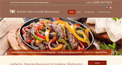 Desktop Screenshot of mexicanrestaurantspokane.com